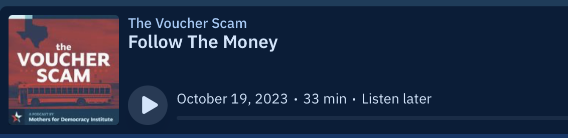 The Voucher Scam Podcast Player