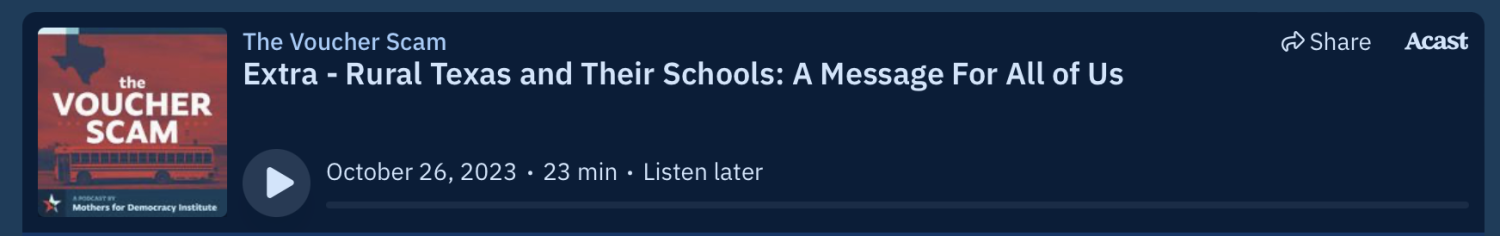 The Voucher Scam Podcast Player
