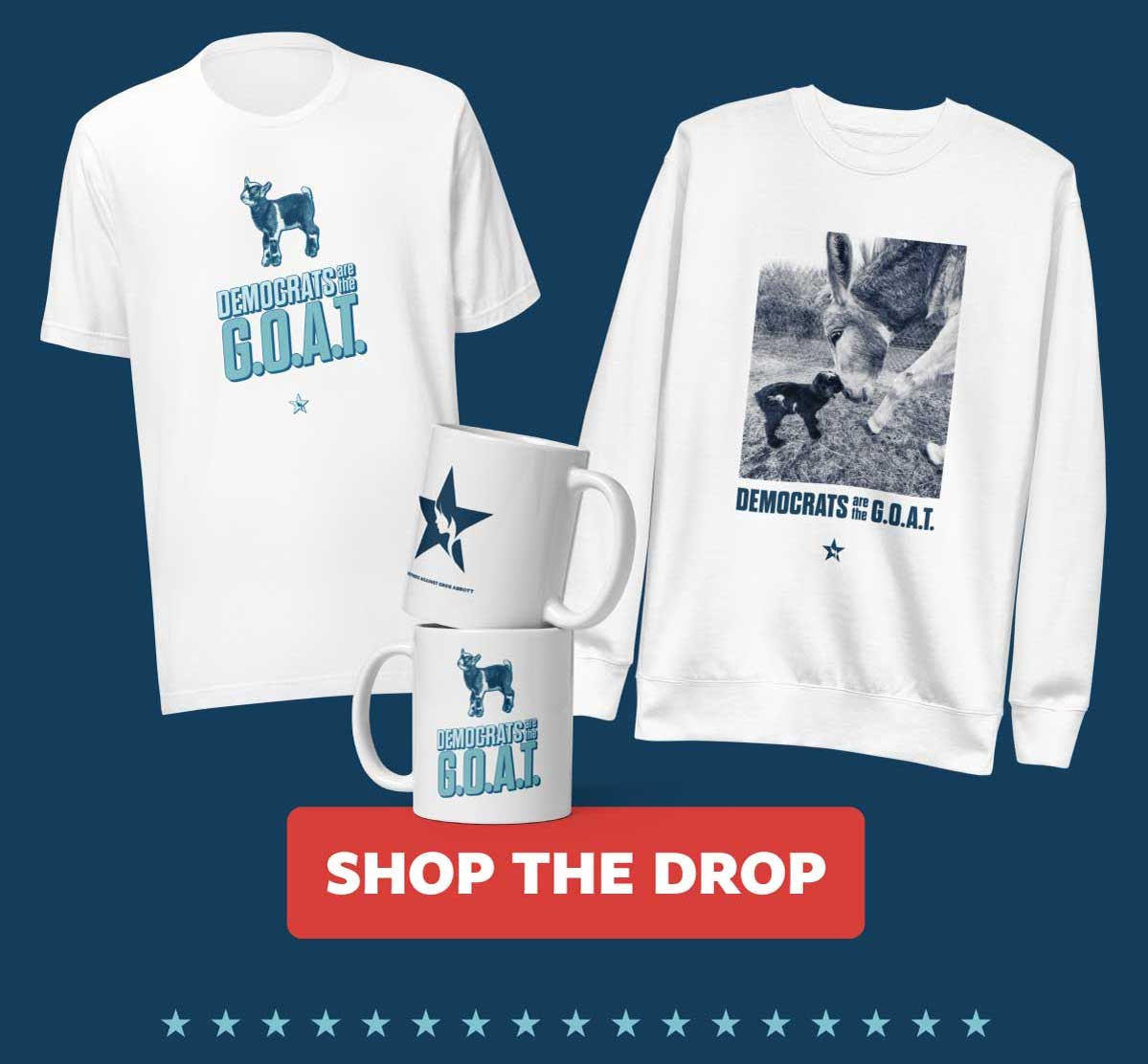 Shop our newest Mothers Against Greg Abbott merch