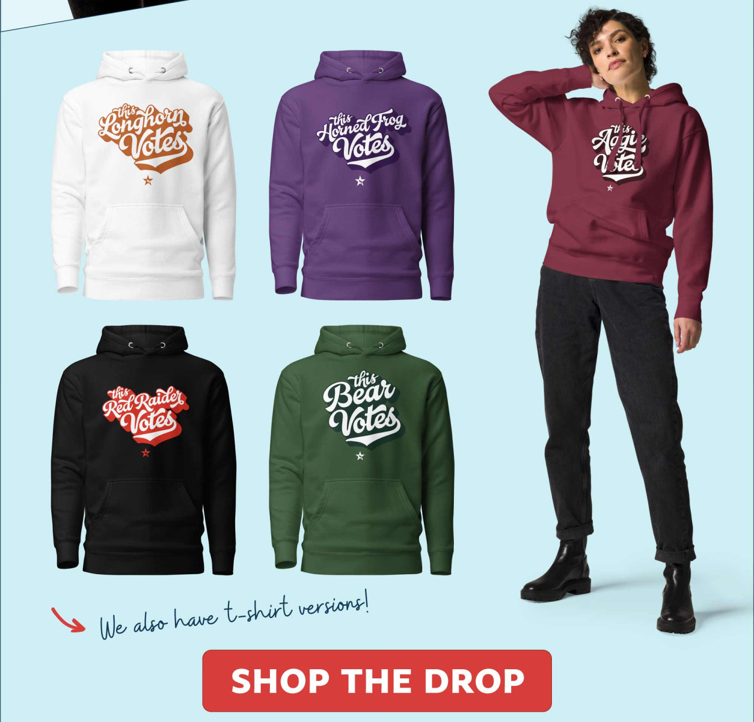 Show your voter pride. 