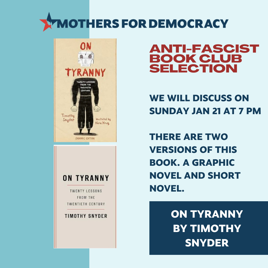 Anti-Fascist Book Club : January meeting