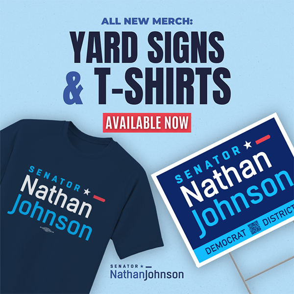 Team Johnson Merch - Yard Signs - T-Shirts