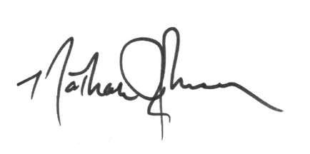 Senator Nathan Johnson signature
