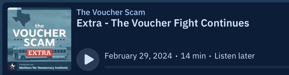The Voucher Scam Podcast Player