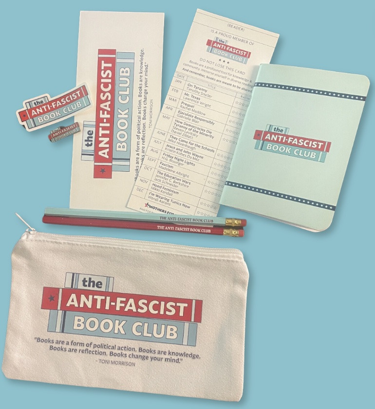Mothers for Democracy Merch Store: Anti-Fascist Book Club