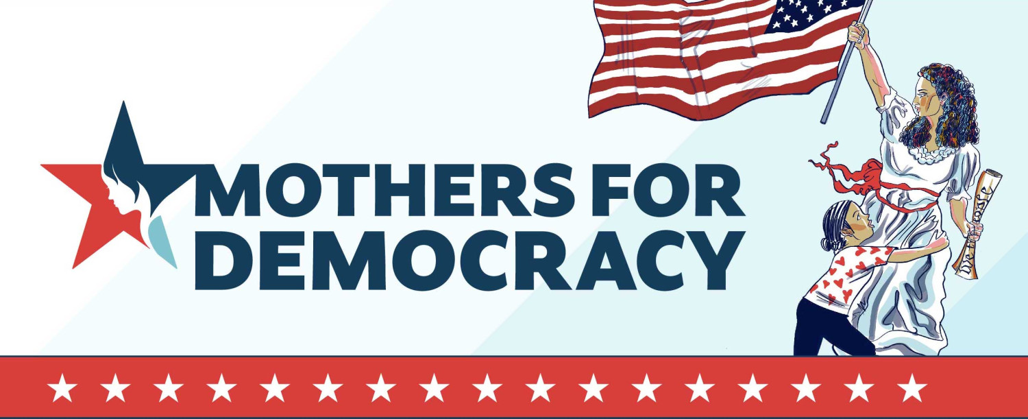 Mothers For Democracy logo