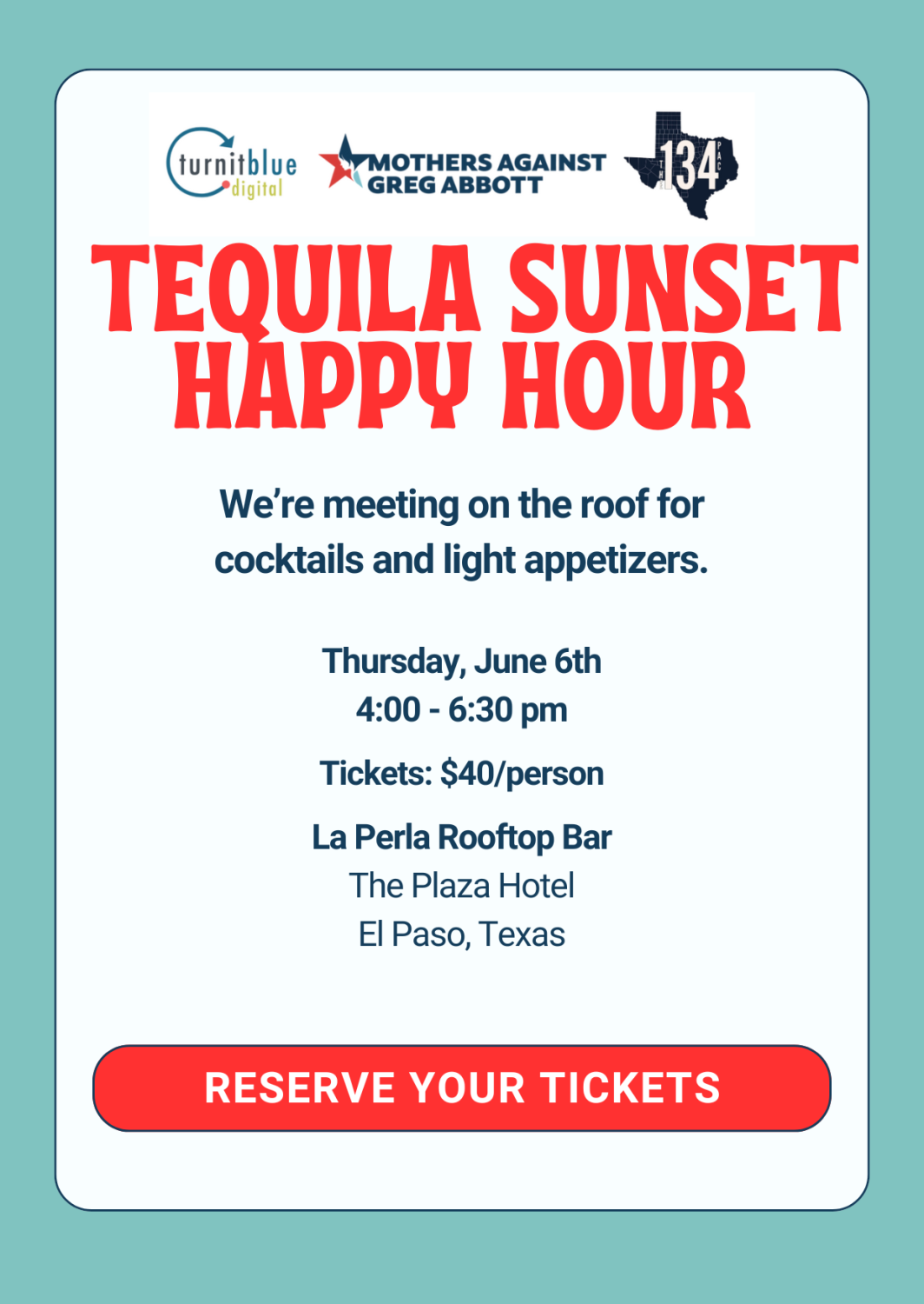 Join us at TX Democratic Convention for Happy Hour!