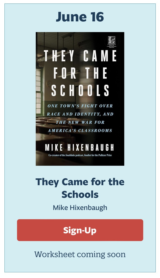 June 16: Anti-Fascist Book Club June Meeting